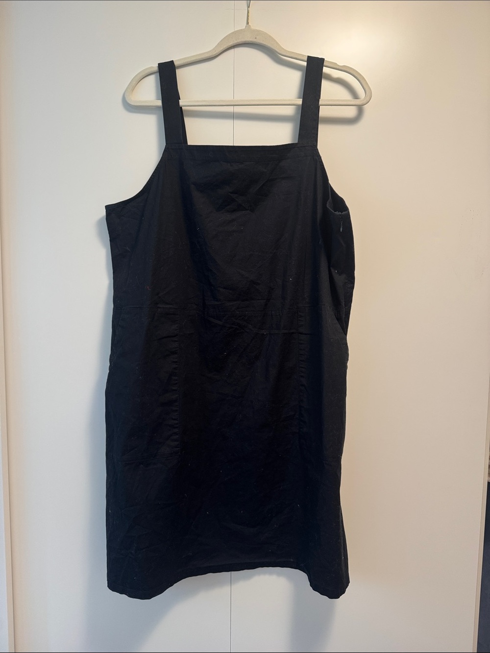 Eileen Fisher Black Sleeveless Shift Dress